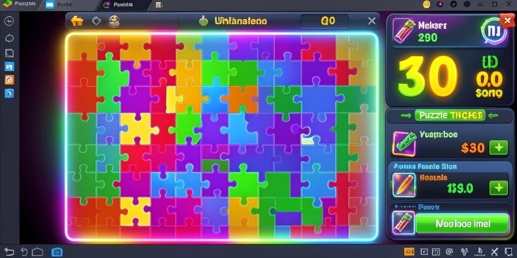 Screenshot menunjukkan petualangan seru di level pertama.