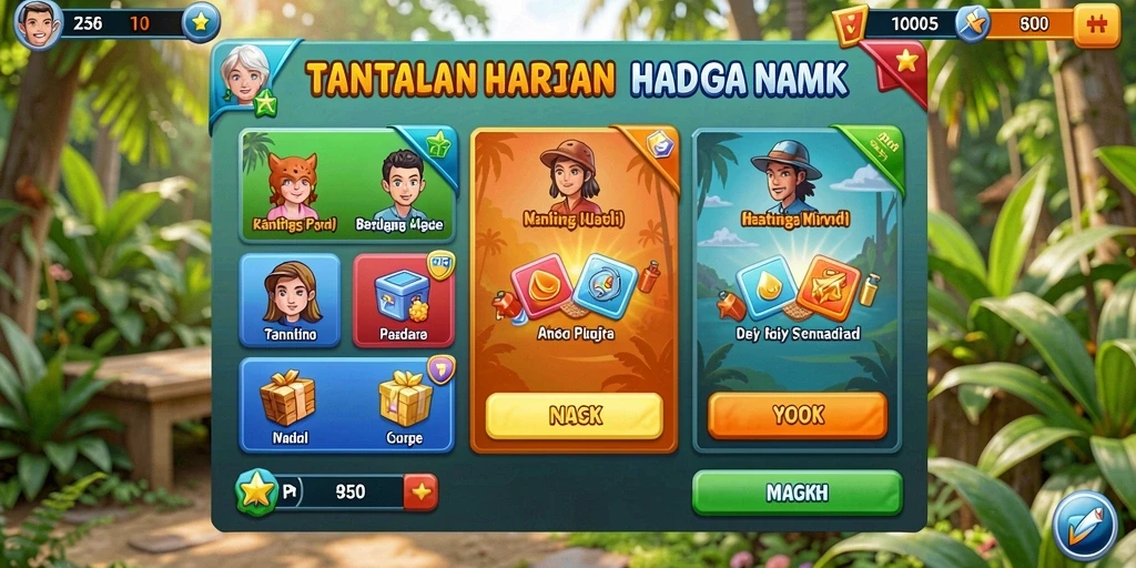 Tampilan antarmuka yang menarik dan mudah dipahami.