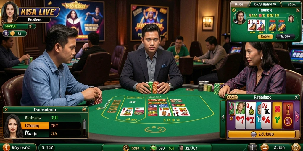 Tampilan menu utama DEWI288 yang menarik.