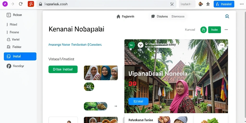 Tampilan antarmuka yang sederhana dan mudah digunakan.