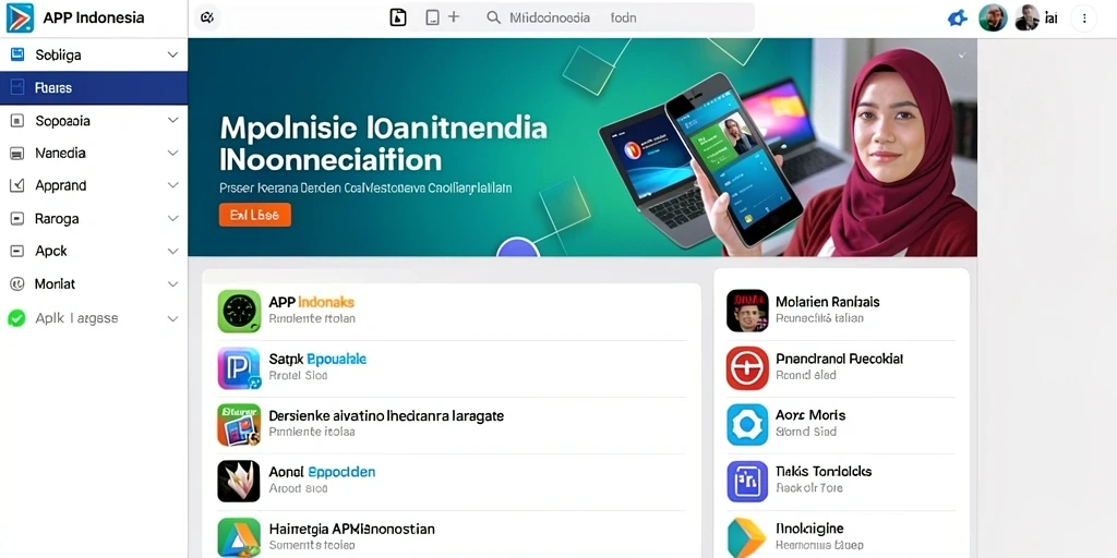 Tampilan menarik dengan tema permainan yang beragam.