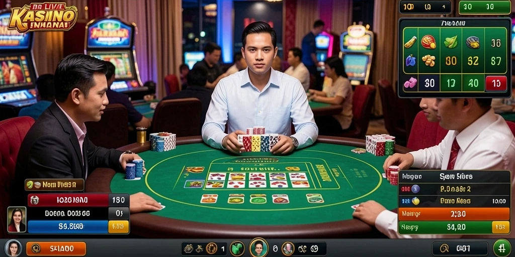 Tangkapan layar menampilkan karakter utama KAKWIN dalam aksi.
