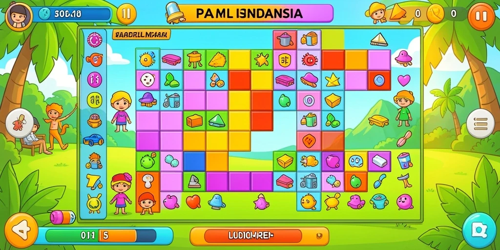 Screenshot menampilkan pertempuran epik di KINGDOM4D.