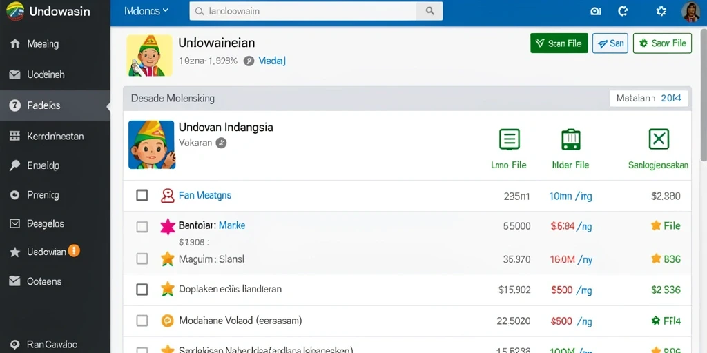 Tampilan halaman utama yang menarik dan mudah dipahami.