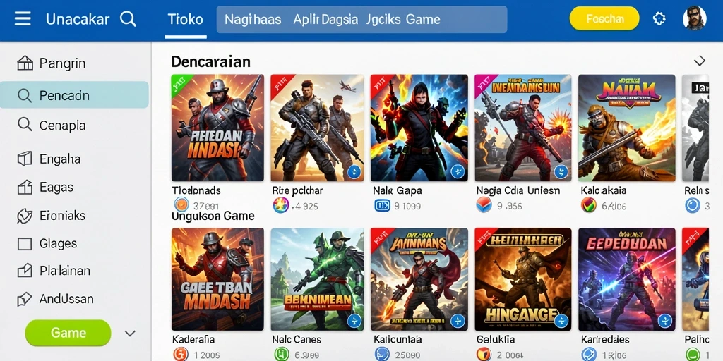 Tampilan utama game KODOKHOKI889 yang menarik.