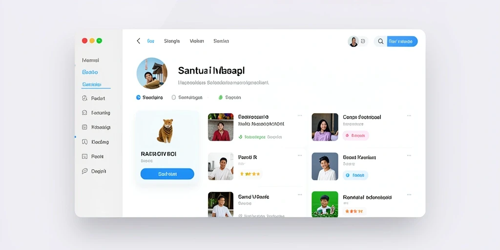 Tampilan awal NV77 yang menarik dan mudah dipahami.