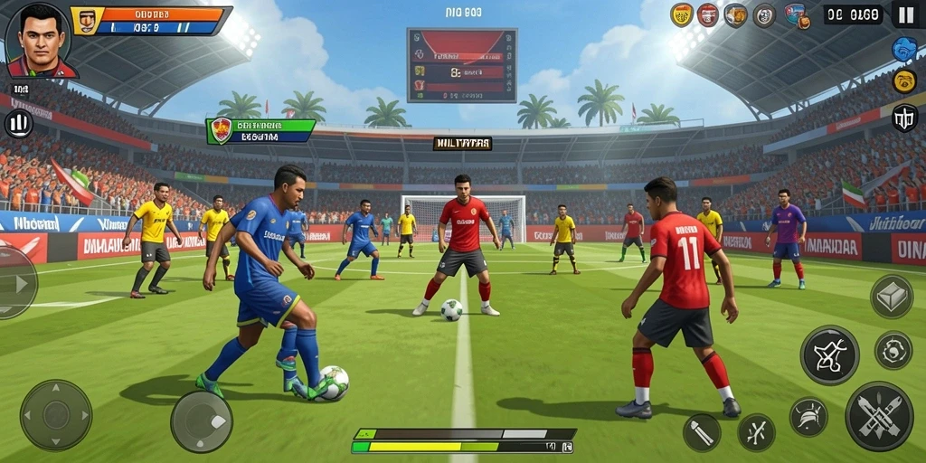 Tampilan grafis yang menawan dan detail.