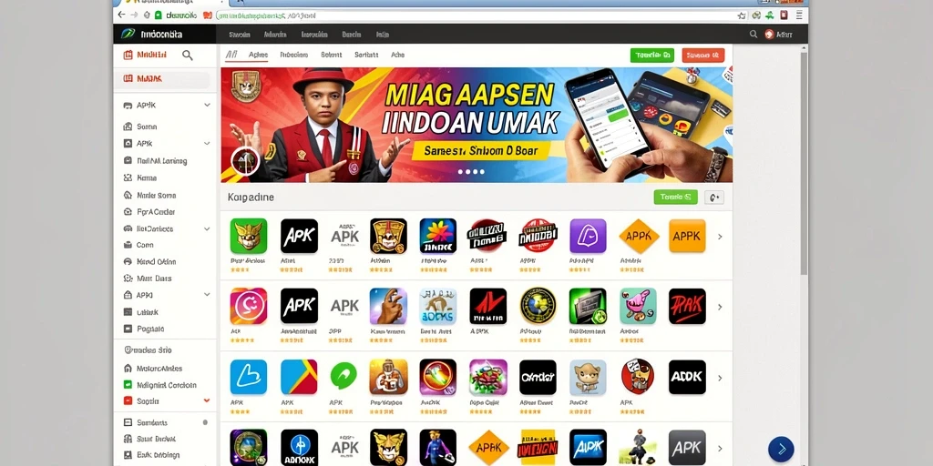 Tampilan awal permainan yang memukau dan menarik.