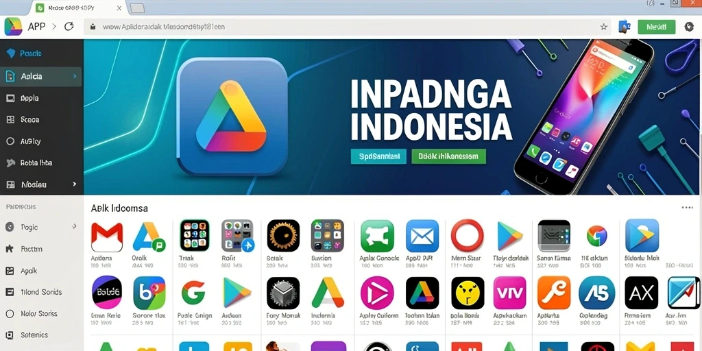 Tampilan awal yang menarik dan mudah dinavigasi.