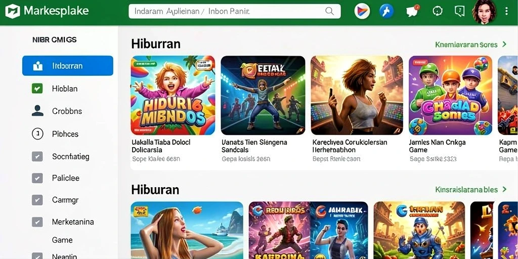 Tampilan antarmuka pengguna yang menarik dan intuitif.