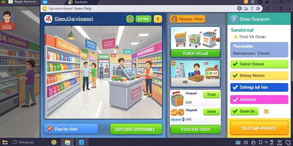 Tampilan antarmuka yang user-friendly dan menarik.