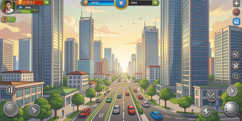 Tampilan permainan slot dengan grafik yang memikat.
